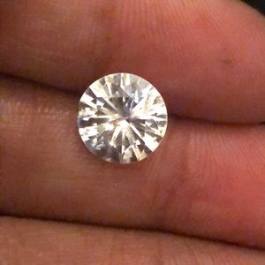 1 big 3.25 carat zirconia